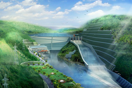 洛江老挝南塔河1号水电站项目